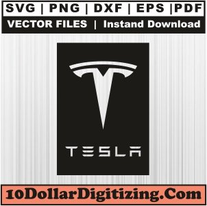 Tesla-Black-Logo-Svg,-Tesla-Car-Png-Vector,-Tesla-Svg-Cut-File-For-Cricut-Silhouette-Printable-Files