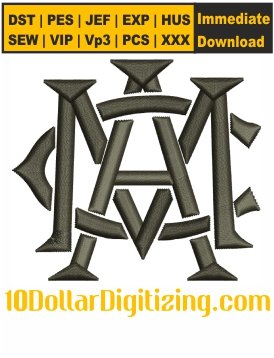 Texas-A-and-M-Aggies-Logo-3D-Puff-Embroidery-Design,-Football-Team-Embroidery-Files,-NCAA-Sports-Embroidery-Files-Instant-Download