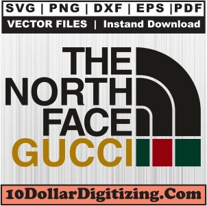The-North-Face-Gucci-Svg,-Gucci-Logo-Png-Vector,-The-North-Face-Svg-Cut-File-For-Cricut-Silhouette-Printable-Files