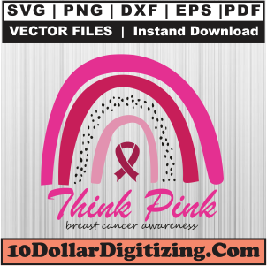 Think-Pink-Breast-Cancer-Awareness-Rainbow-Svg