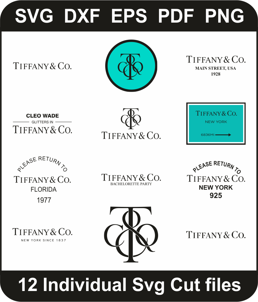 Tiffany-And-Co-Svg-Bundle,-Gucci-Png-Pack,-Brand-Svg-Cut-File-For-Cricut-Silhouette-Printable-Files
