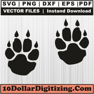 Tiger-Paw-Png-High-Resolution,-Tiger-Paw-Print,-Paw-Svg-Cut-File-For-Cricut-Silhouette-Printable-Files