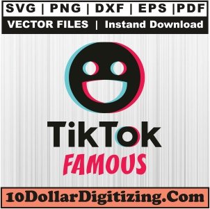 Tiktok-Famous-Vector,-Tik-Tok-Png,-TikTok-Media-Svg-Cut-File-For-Cricut-Silhouette-Printable-Files