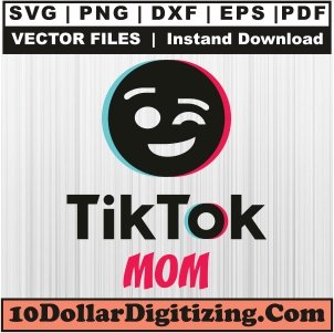 Tiktok-Mom-Png,-Tik-Tok-Vector,-Social-Media-Svg-Cut-File-For-Cricut-Silhouette-Printable-Files