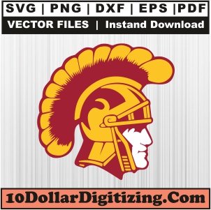 USC-Trojans-Fan-Svg,-Football-Team-Png-Vector,-NCAA-Svg-Cut-File-For-Cricut-Silhouette-Printable-Files