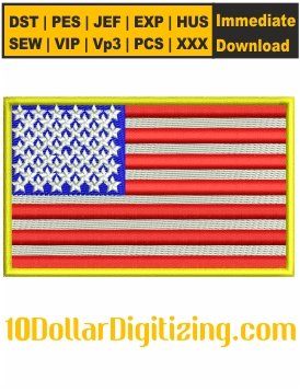 USA-Flag-Embroidery-Designs,-US-Flag-Embroidery-Pattern,-American-Flag-Embroidery-Files-Instant-Download