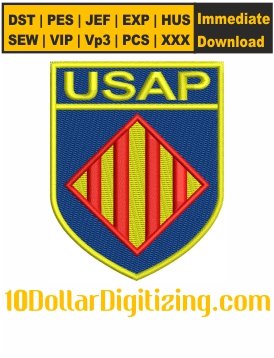 USA-Perpignan-Logo-Embroidery-Design,-Rugby-Union-Team-Embroidery-Files-Instant-Download