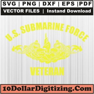 US-Navy-Submarine-Force-Png-Transparent,-Submarine-Insignia-Vector,-US-Army-Svg-Cut-File-For-Cricut-Silhouette-Printable-Files