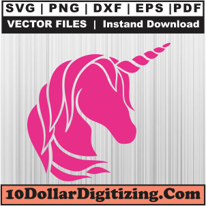 Unicorn-Head-Svg-Files-For-Laser,-Unicorn-Face-Png-Vector,-Unicorn-Svg-Cut-File-For-Cricut-Silhouette-Printable-Files