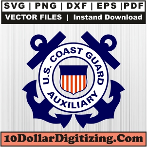 United-States-Coast-Guard-Auxiliary-Svg
