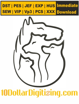 Veterinary-Logo-Embroidery-Design
