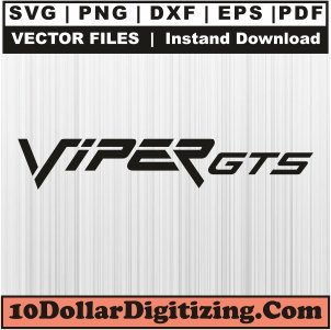 Viper-GTS-Svg,-Dodge-Viper-Png-Vector,-Dodge-Car-Logo-Svg-Cut-File-For-Cricut-Silhouette-Printable-Files