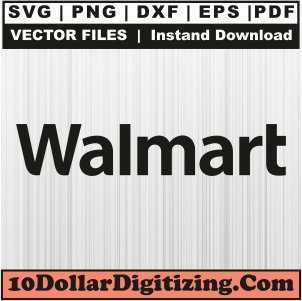 Walmart-Letter-Png-Download,-Brand-Logo-Vector,-Walmart-Svg-Cut-File-For-Cricut-Silhouette-Printable-Files