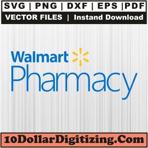 Walmart-Pharmacy-Logo-Png,-Brand-Svg,-Walmart-Svg-Cut-File-For-Cricut-Silhouette-Printable-Files