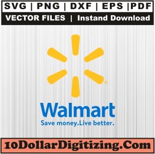 Walmart-Save-Money-Live-Better-Vector,-Brand-Logo-Png,-Walmart-Svg-Cut-File-For-Cricut-Silhouette-Printable-Files