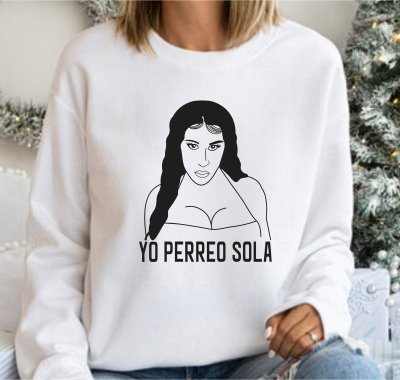Yo-Perreo-Sola-Png,-Bad-Bunny-Vector,-Yo-Perreo-Song-Svg-Cut-File-For-Cricut-Silhouette-Printable-Files