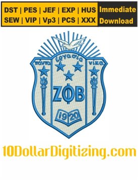 Zeta-Phi-Beta-Crest-Embroidery-Design,-Sorority-Embroidery-Pattern,-African-American-Embroidery-Files-Instant-Download