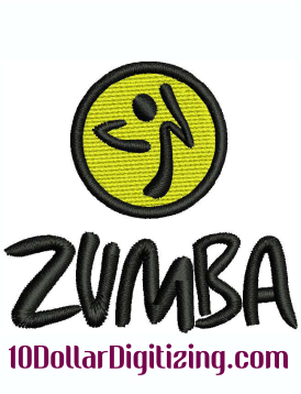 Zumba-Logo-Embroidery-Design