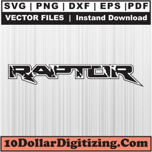 Ford-Raptor-Logo-Png,-Raptor-Car-Vector,-Raptor-Svg-Cut-File-For-Cricut-Silhouette-Printable-Files