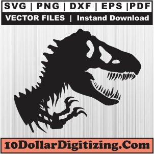 Jurassic-Rex-Svg,-Jurrassic-Park-Png-Vector,-Jurassic-World-Svg-Cut-File-For-Cricut-Silhouette-Printable-Files
