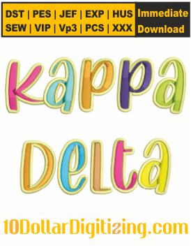 Kappa-Delta-Embroidery-Design