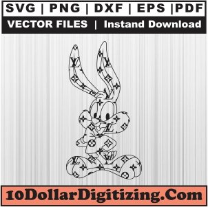 LV-Rabbit-Svg,-Louis-Vuitton-Png-Vector,-LV-Bunny-Pattern-Svg-Cut-File-For-Cricut-Silhouette-Printable-Files