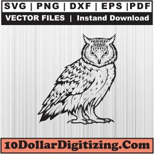 Owl-Vector,-Owl-Png,-Owl-Bird-Svg-Cut-File-For-Cricut-Silhouette-Printable-Files