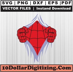 Spiderman-Ripped-Svg,-Spiderman-Png-Vector,-Super-Man-Superhero-Svg-Cut-File-For-Cricut-Silhouette-Printable-Files