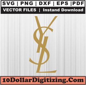 YSL-Logo-Svg,-Yves-Saint-Laurent-Png-Vector,-Brand-Svg-Cut-File-For-Cricut-Silhouette-Printable-Files