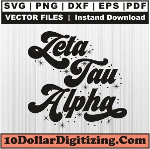 Zeta-Tau-Alpha-Letter-Vector,-Fraternity-Png,-???-1898-Svg-Cut-File-For-Cricut-Silhouette-Printable-Files
